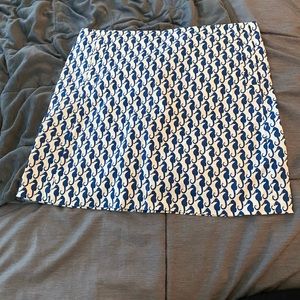 Cute skirt with little sea horses